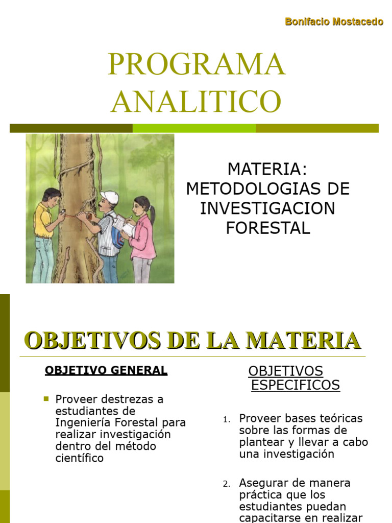 586956348.DFO44 00 Programa Analitico | PDF | Hipótesis | Teoría