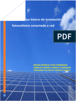 Estudio Tipo Básico de Instalación Fotovoltaica Conectada A Red.