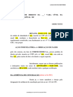 Atraso Em Conserto de Automóvel - Obrigação de Fazer, Danos Materiais e Morais