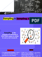 Sampling and Sampling Distribution - Slides
