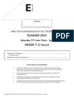 LCM Theory 2023 Summer Grade7