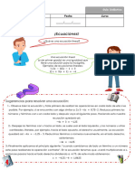 Actividad Didáctica ¡Ecuaciones!