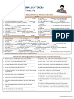 Conditionals Type 1 and 2