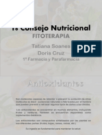 Trabajo Grupo Tatiana Doris Antioxidantes