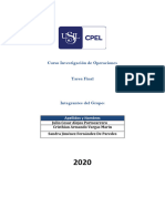 Tarea Final de Investigacion de Operaciones