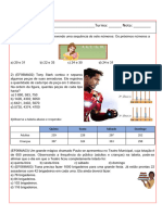 Avaliação 7°ano Nivelamento