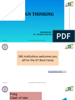 Design Thinking: Prepared by DR - S.Padma Priya/AP/ English