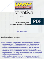 Slides de Aula - Transformações Históricas Contemporâneas