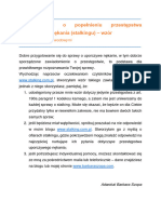 Zawiadomienie o Przestepstwie Stalkingu Uporczywym Nekaniu Wzor