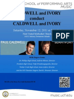 UCF Caldwell & Ivory Concert November 2011