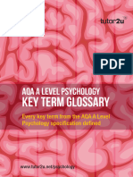 36 PYSCH - Psychology Key Term Glossary Digital Version - Updated