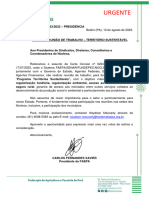 CARTA CIRCULAR NÂº 026 - 2023 - REITERANDO CONVITE REUNIÃ_O DE TRABALHO - TERRITÃ_RIO SUSTENTÃ_VEL