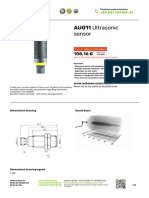 Ultrasonic sensor-AU011