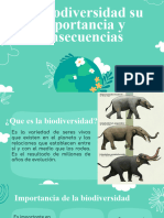 La Biodiversidad Su Importancia y Consecuencias