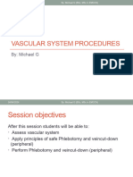 Vascular System Procedures