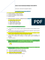 REPOSTES - Versio II - Questionari Examen Actors I Institucions Polítiques