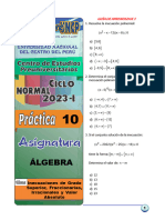 Álgebra 10 CN