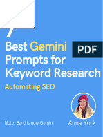 7 Best Gemini Prompts for Researchers