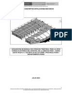 Memoria Descriptiva Instalaciones Mecanicas Pronis