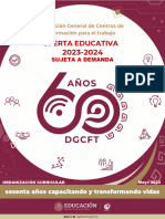 21 Oferta Educativa Sujeta Demanda Org. Curricular 23-24