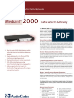 Audio Codes Mediant2000 Cable