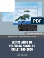 Arellano Jose Pablo 2012 Veinte Anos de Politicas Sociales CIEPLAN