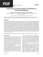 Enhancement in Elastic Modulus of GFRP Bars by Mat