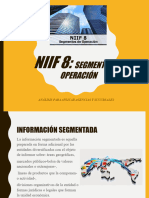 NIIF 8 Segmentos de operaciÃ³n