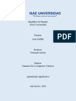 Tarea Individual N.1 de Finanzas de La Empresas Turística A.S.2