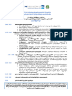 June 13 2023 Shida Kartli Event Agenda