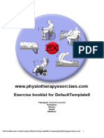 Exercise Booklet For Defaulttemplate0