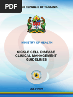 Sickle Cell Disease (SCD) - Management Guidelines A5 Booklet A5 Booklet - Final-1