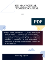 Finals PPT Working Capital MNGMT