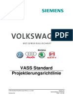 VASS Standard Projektierungsrichtlinie V 2 0