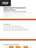 Lecture 05 - Sampled Data Systems