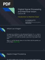 Lecture 08 - Introduction To Machine Vision