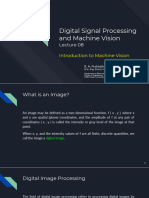 Lecture 08 - Introduction to Machine Vision