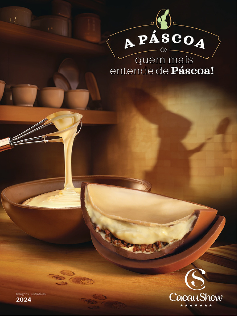 Catálogo Páscoa Cacau Show 2024 Download Grátis Pdf Chocolate