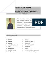 CV - Enrique Davila12 CV