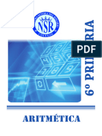 Aritmetica - 6to Grado - 2022 - III y IV