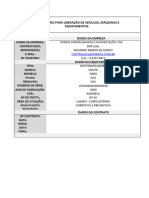 Formulário para Liberação de Equipamentos 04-16