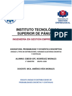 Distribuciones de Probabilidades Discretas y Continuas