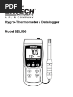 Extech SDL500 Manual