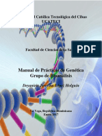 Manual de Prácticas de Genética (BIOANALISIS) R-2017