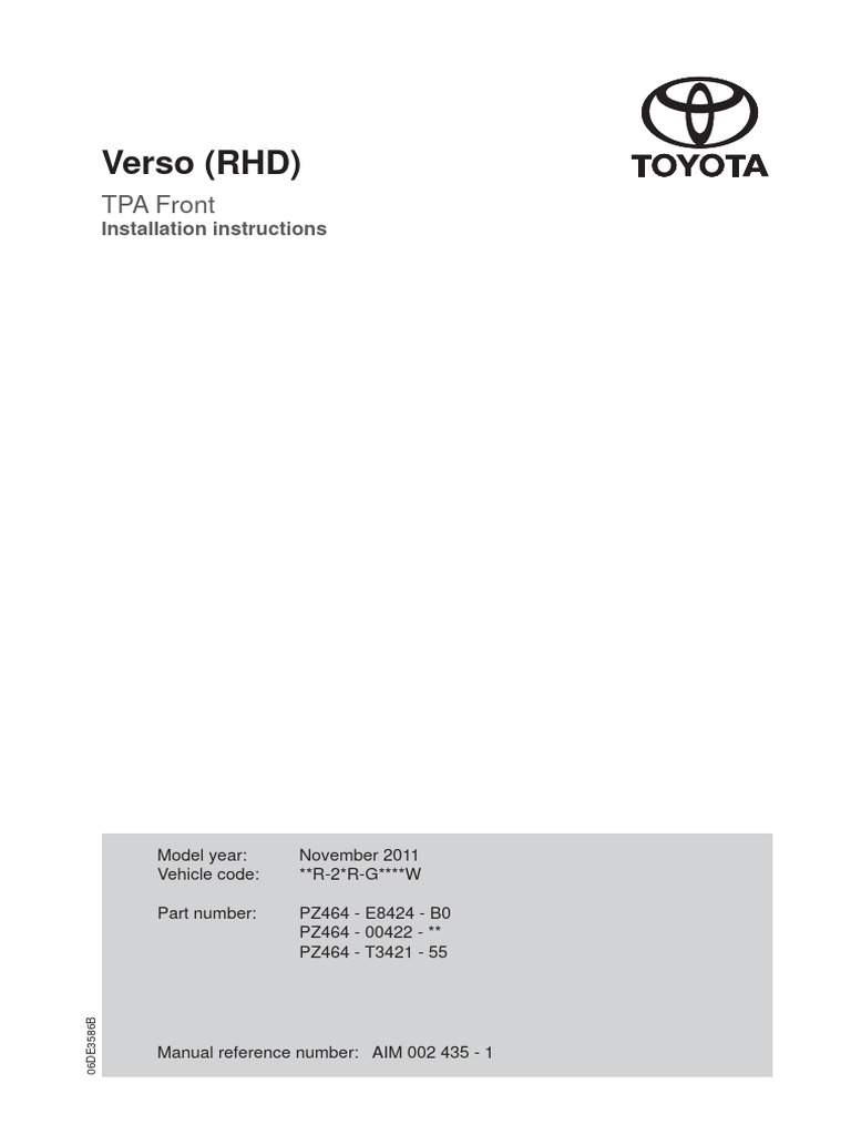 Verso Oven TPA Manual Instructions | PDF | Rail Transport | Rail