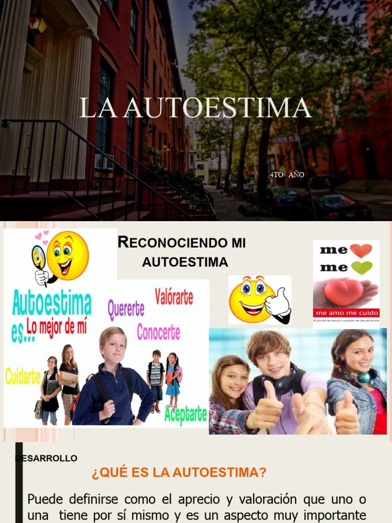 Importancia de la Autoestima en la Vida | PDF | Autoestima | Psicología ...