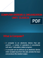 Computer System Organization