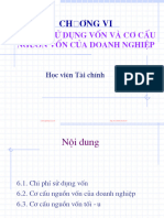 Tai Chinh Doanh Nghiep Chuong 6 Chi Phi Su Dung Von Va Co Cau Nguon Von Cua Doanh Nghiep (Cuuduongthancong - Com)