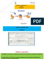 BIOQUÍMICA. Unidad II ENZIMOLOGIA: Clasificación de Enzimas PDF