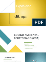 CODIGO AMBIENTAL ECUATORIANO (1)(2)